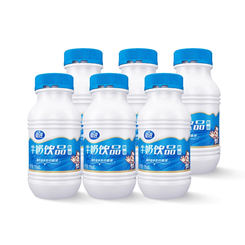 國家重點龍頭乳業！夏進 酸味牛奶飲品 195ml*6