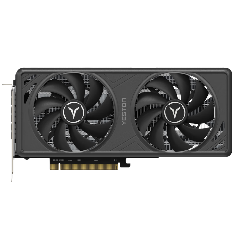 盈通（yeston）GeForce RTX 5070 12GB GDDR7 大地之神 電競游戲設計AI智能學習 電腦獨立顯卡