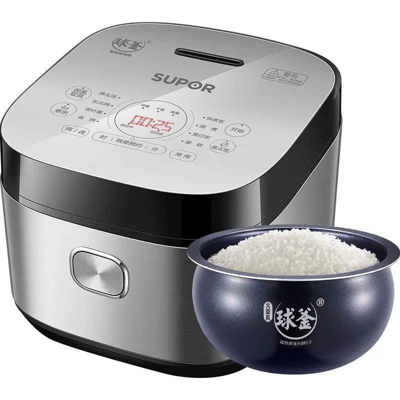 SUPOR 蘇泊爾 新藍鉆系列 電飯煲 5L 灰色