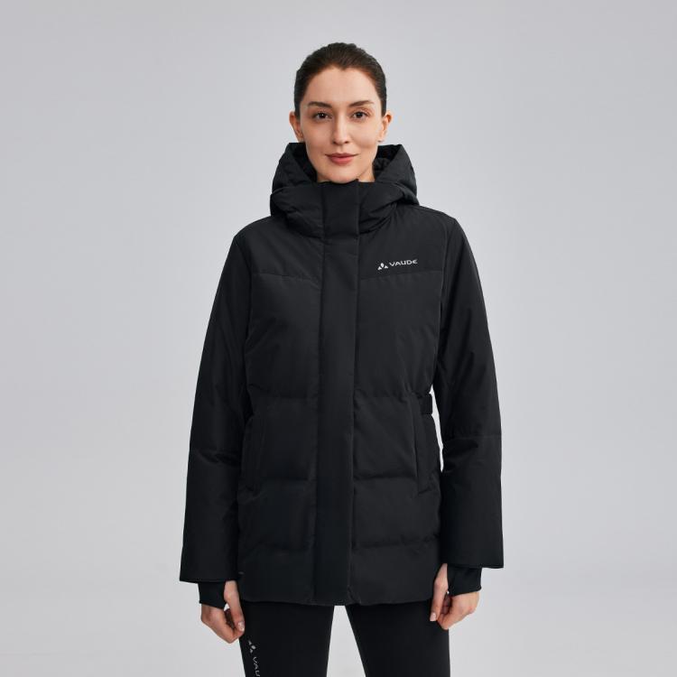 VAUDE 巍德 戶外運動保暖鵝絨女士羽絨服女款厚外套冬款女連帽羽絨服女