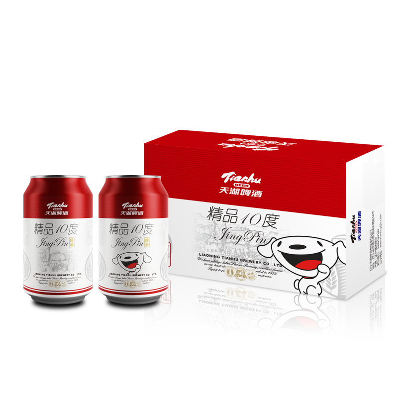 天湖啤酒 精品10度330ml*24聽