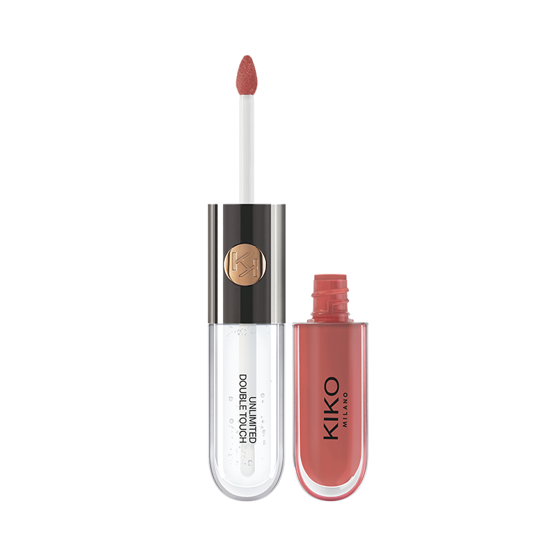 KIKO MILANO KIKO雙頭唇釉不沾杯不脫色口紅水光鏡面唇釉6-8個月+贈眼線筆