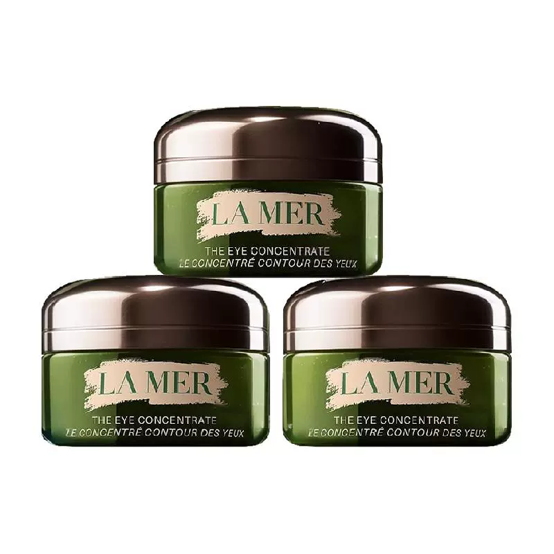 LA MER 海藍之謎 濃縮密集修護眼霜5ml*3緊塑撫紋淡紋