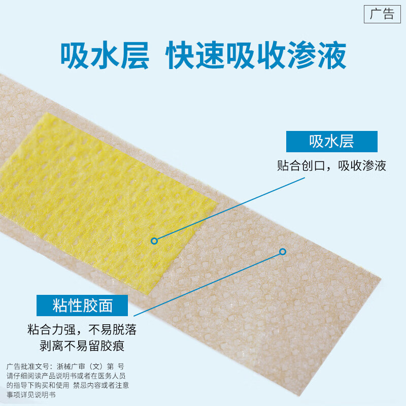 創(chuàng)口貼 醫(yī)用彈力防磨腳透氣創(chuàng)口貼 創(chuàng)口貼100片-1盒