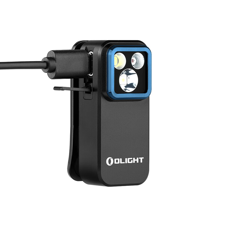 傲雷 OLIGHT Oclip小方俠Pro三光源磁夾子燈戶外頭燈便攜迷你小手電筒