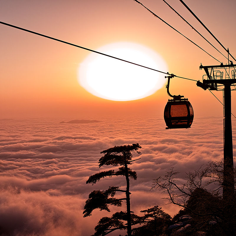 [黃山風景區-云谷索道]黃山風景區云谷索道