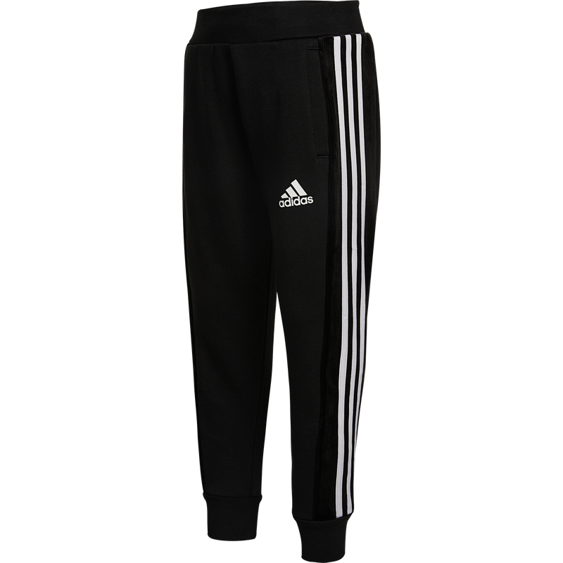 adidas 男小童針織長(zhǎng)褲運(yùn)動(dòng)訓(xùn)練褲子兒童褲子男童裝舒適