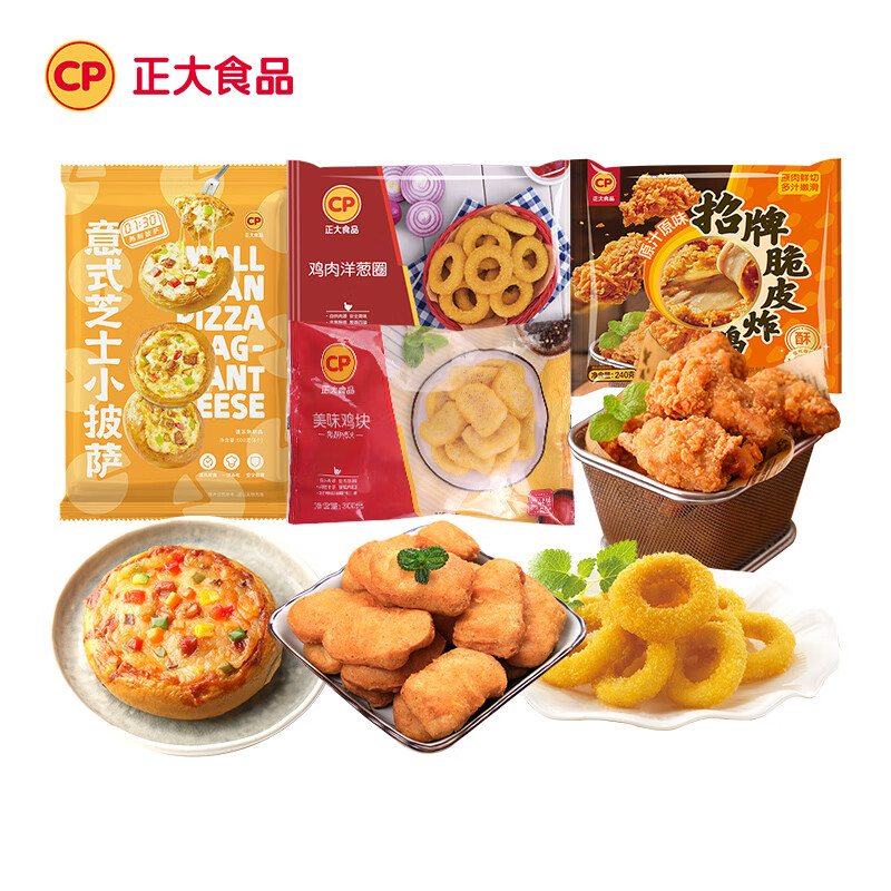 正大食品 正大 早餐炸雞組合 合計約1420g