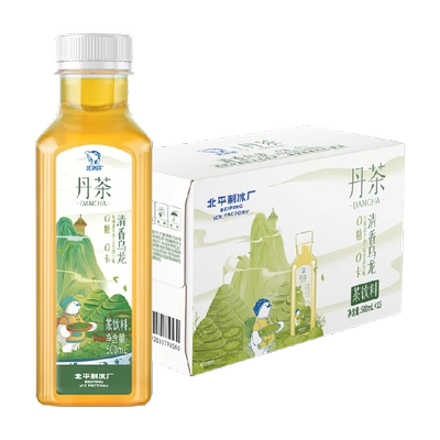 88vip：北冰洋丹茶清香烏龍茶500ml*15瓶送玻璃杯