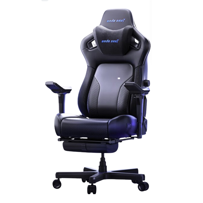 家裝季：andaseaT 安德斯特 麒麟2.0旗艦版pro 人體工學電競椅 幻藍 腳托款