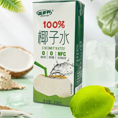 88會員：百多利 100﹪椰子水NFC不加一滴水 250ml*10瓶