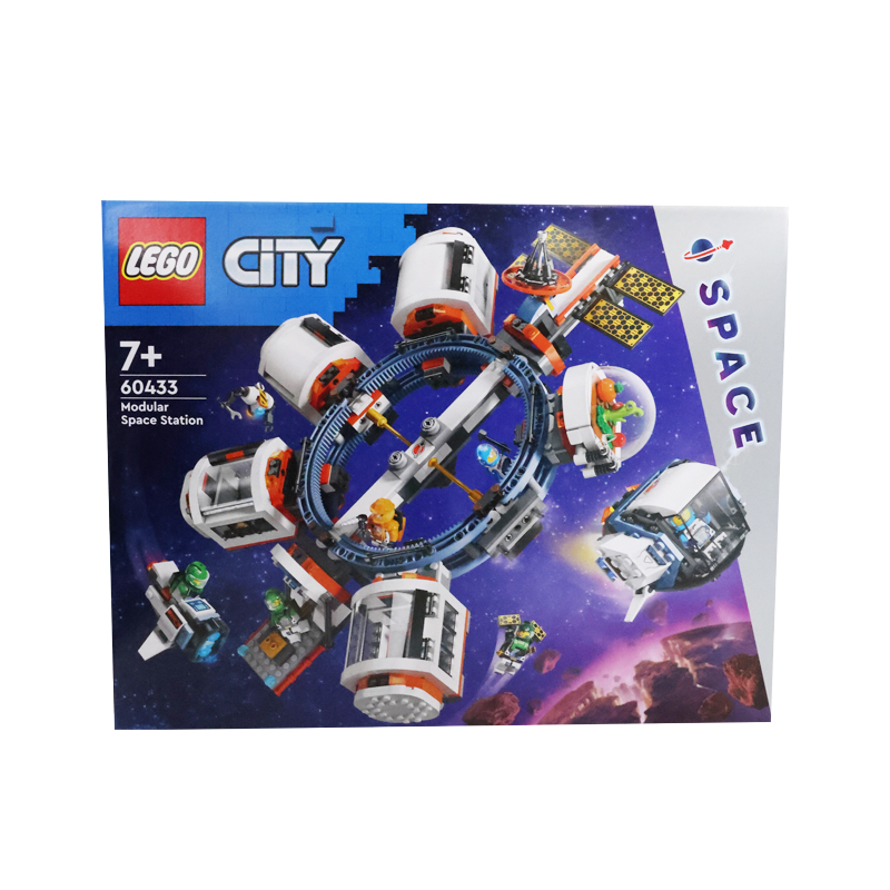 LEGO 樂高 60433空間站男孩女孩益智拼搭積木兒童玩具禮物