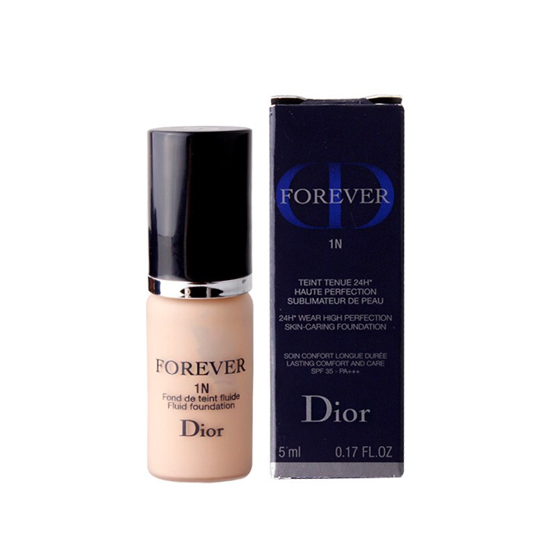 Dior 迪奧 凝脂恒久粉底液（柔霧啞光) 1N號 5ml 中小樣