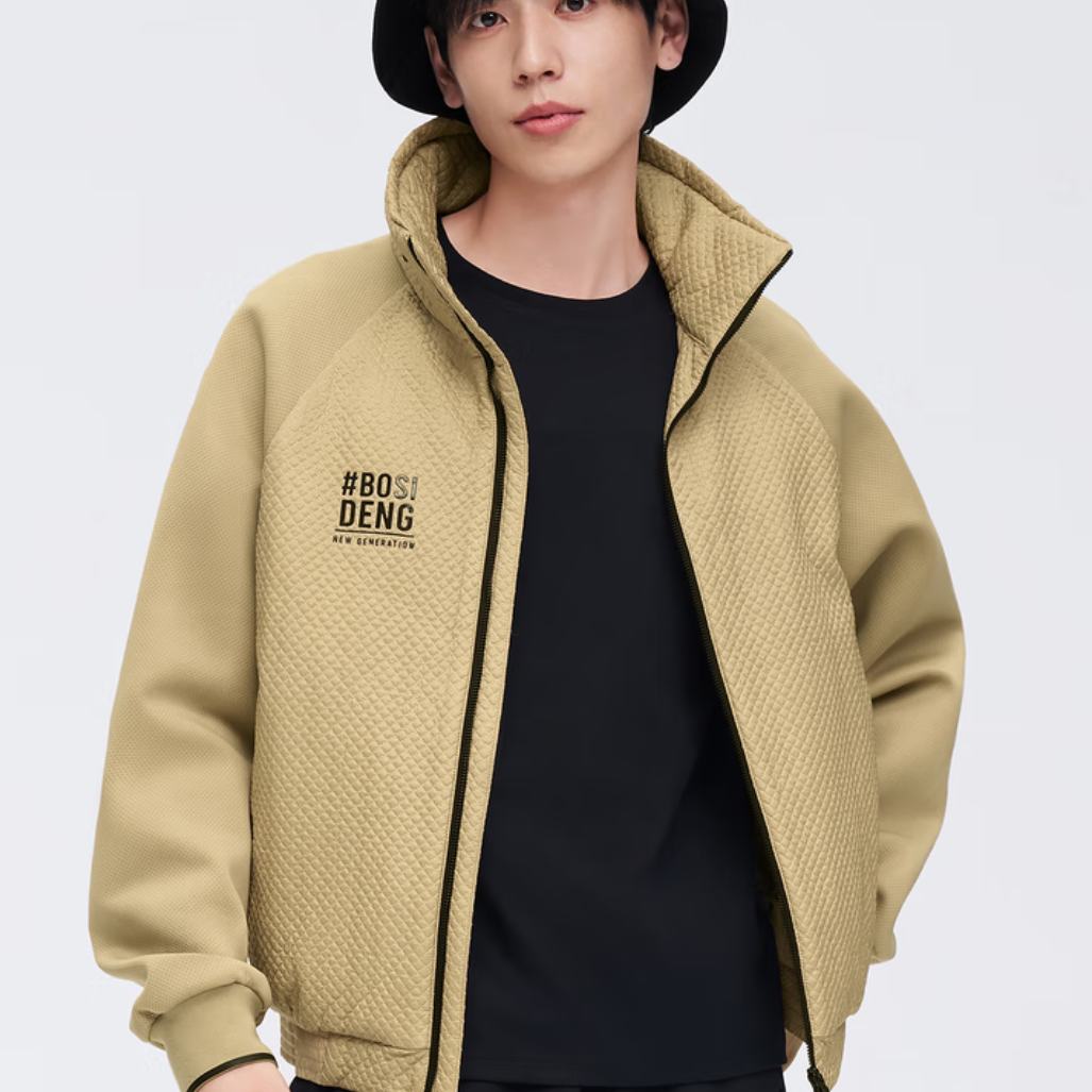 PLUS會員：BOSIDENG 波司登 男女情侶款簡約羽絨服
