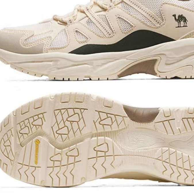 小程序、plus會(huì)員：駱駝 祥龍徒步鞋 防滑網(wǎng)面 耐磨徒步登山鞋