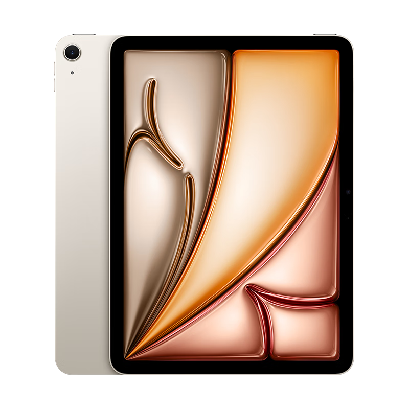 PLUS：apple/蘋果 iPad Air7 平板電腦 M3芯片 2025 11英寸 星光色 WLAN版256G