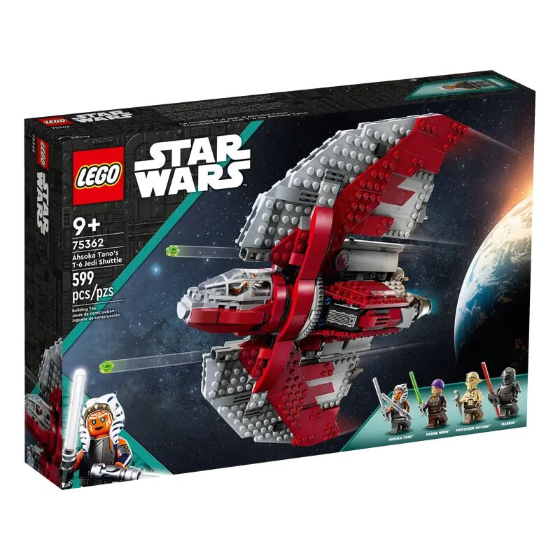 LEGO 樂高 星球大戰(zhàn)系列 75362 阿索卡·塔諾的 T-6 絕地穿梭機