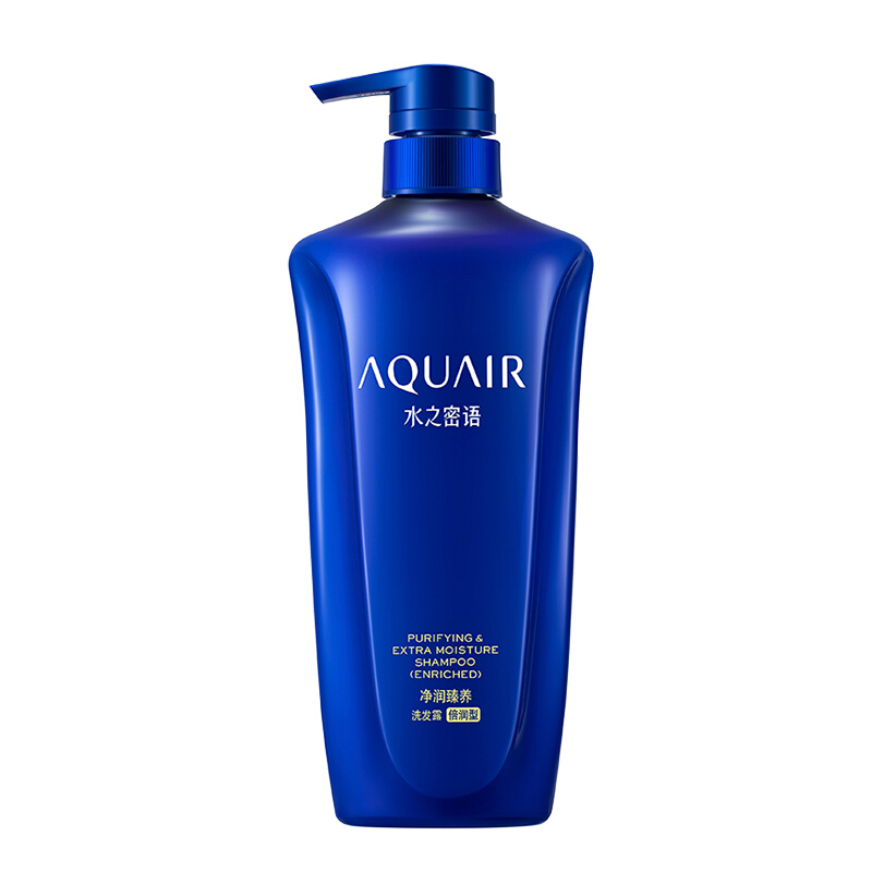 AQUAIR 水之密語 凈潤臻養洗發露 倍潤型 600ml
