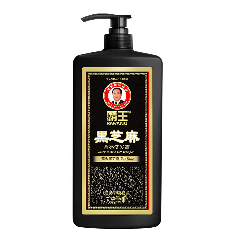 霸王 黑芝麻黑亮洗發(fā)露 1L