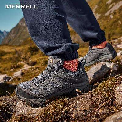 PLUS會員：MERRELL 邁樂 MOAB3 GTX防水徒步鞋 男女同款