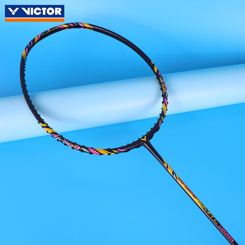 VICTOR 勝利TK-HMRL小鐵錘羽毛球拍 進攻拍入門推薦 5U(已穿線)