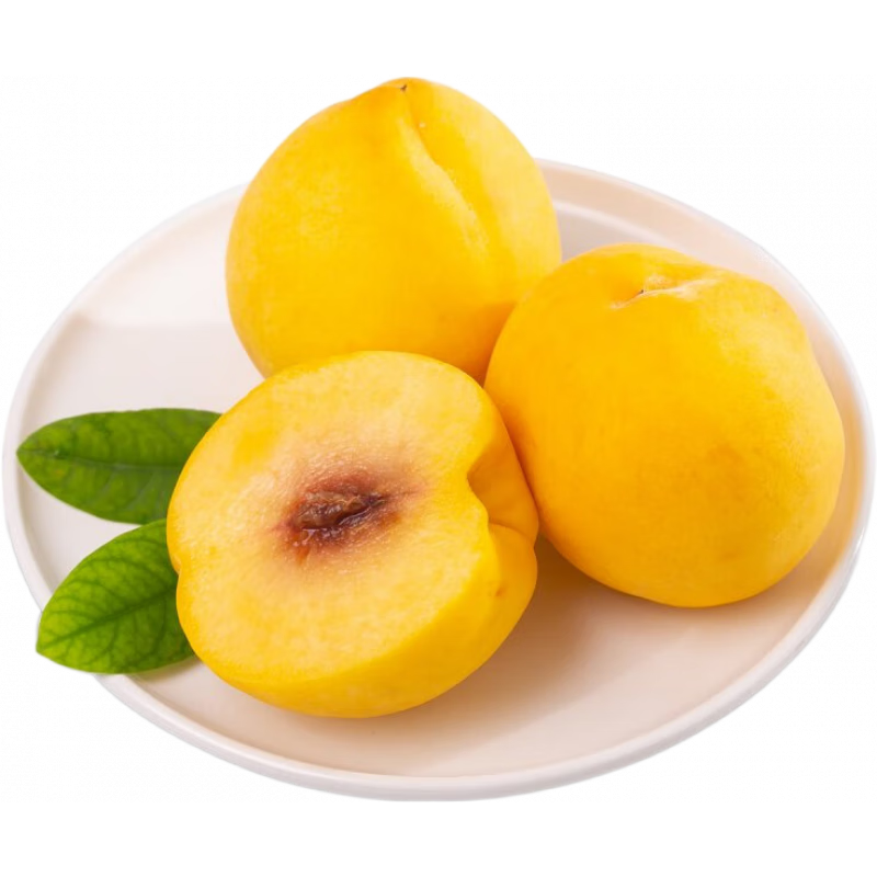 閩農(nóng)語果 山東蒙陰正宗黃桃 凈重4.5-5斤【單果100-110g】超值裝 果園直發(fā) 甄選老樹果