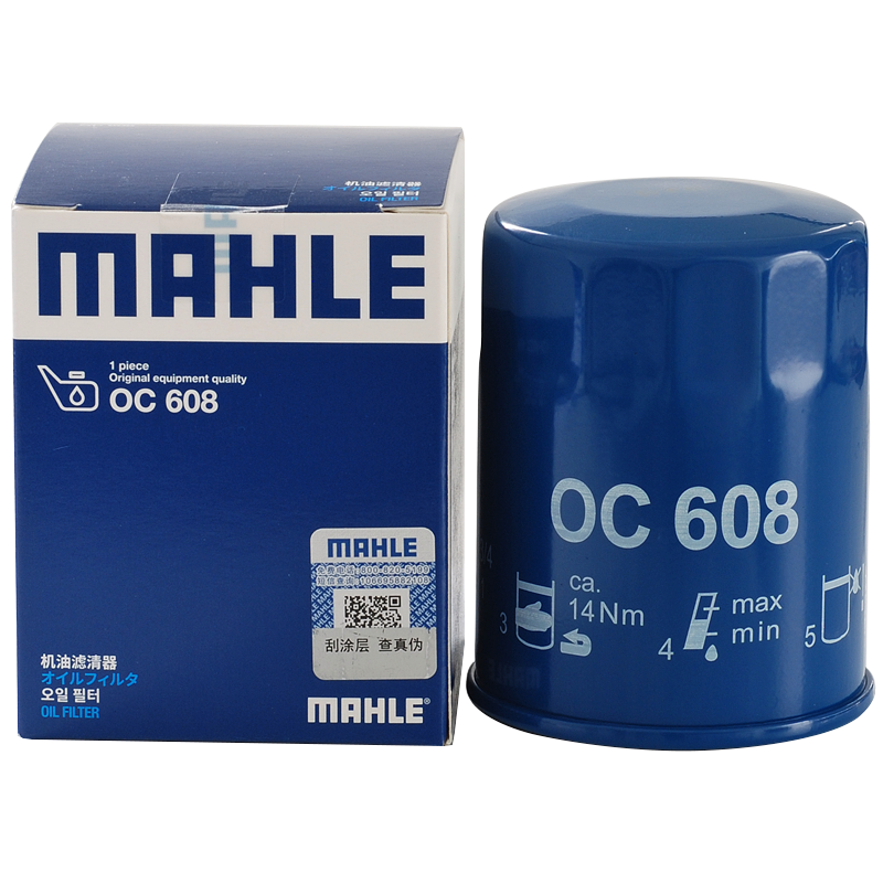 plus會員、掉落券:馬勒（MAHLE）機油濾芯機濾OC608