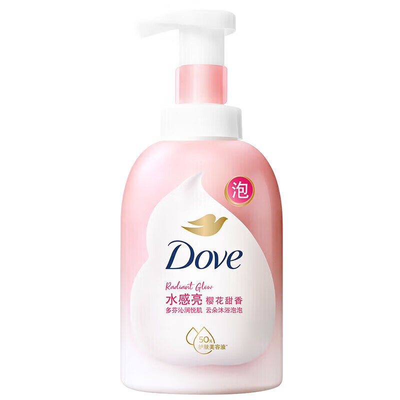 多芬 云朵泡泡 櫻花沐浴露沐浴乳 櫻花甜香 400ml
