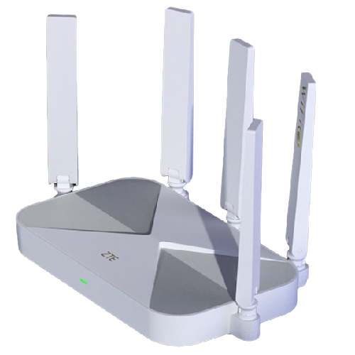 國(guó)家補(bǔ)貼：中興 AX3000 巡天版 雙頻3000M 無線路由器 Wi-Fi 6 單個(gè)裝 白色