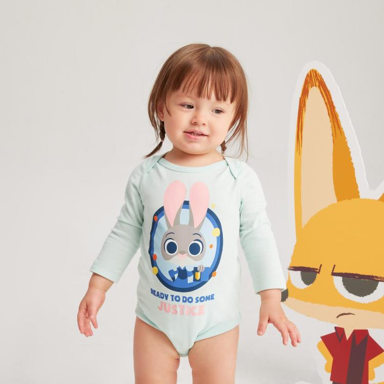 Gap 嬰兒春秋季連體衣769892兒童裝爬服