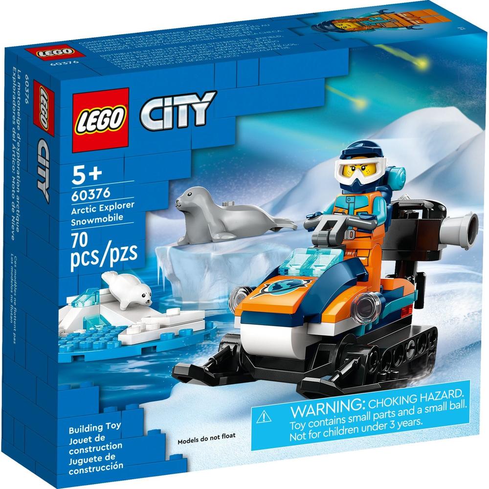 LEGO 樂高 City城市系列 60376 極地摩托