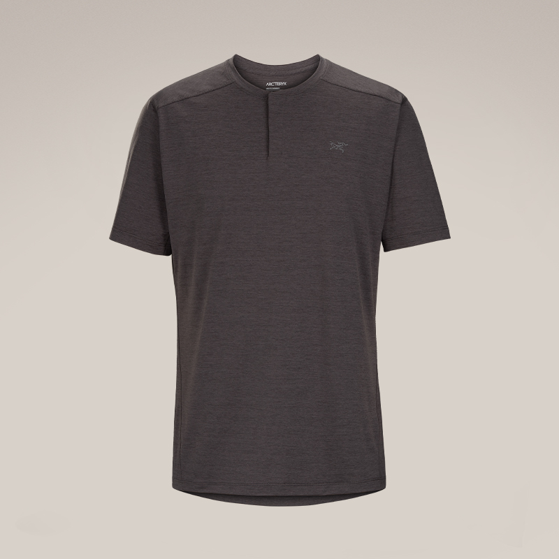 ARC'TERYX 始祖鳥 KADEM HENLEY SS 男子速干短袖T恤