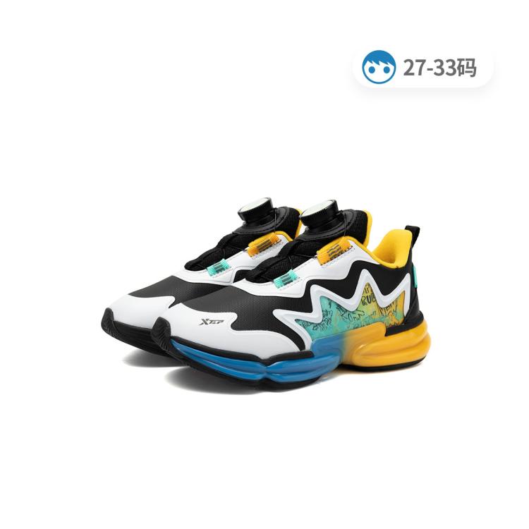XTEP 特步 兒童跑鞋 黑