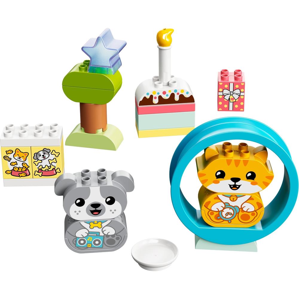 百億補貼：樂高 LEGO 得寶系列 10977 呆萌小狗和小貓 My First Puppy &amp; Kitten with Sounds