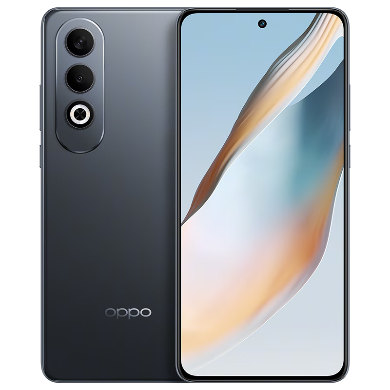 OPPO K12 Plus 12GB+256GB 玄武黑 政府國家補貼 6400mAh大電池 第三代驍龍7 120Hz護眼直屏5G AI手機