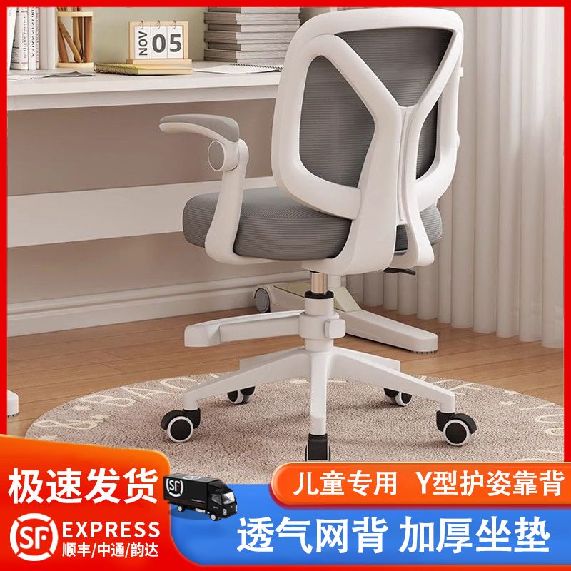 百億補貼：歐意果 兒童學習椅子家用可升降寫字椅子小書房座椅臥室矯正坐姿椅子