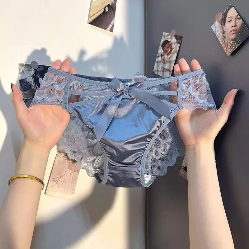 PEANOJEAN 法式低腰蕾絲內褲女 E347