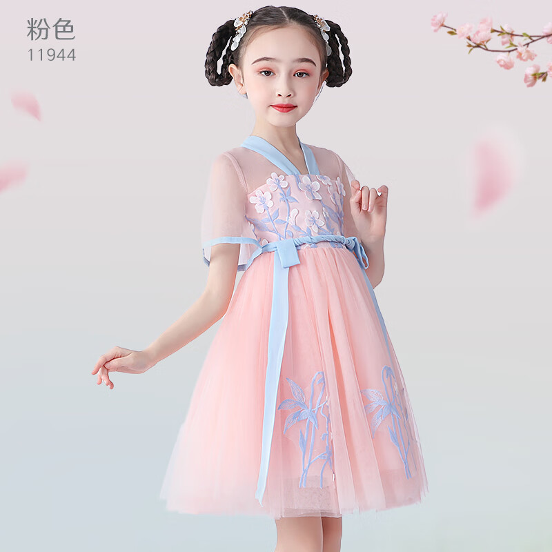 迪士尼 女童連衣裙公主裙