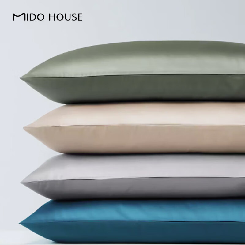 MIDO HOUSE 銘都家居 100支新疆棉枕頭套 一對裝 48cm×74cm