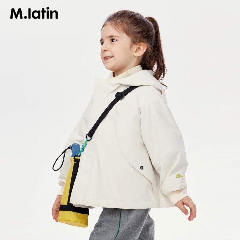 88VIP會員：M.Latin 馬拉丁 童裝兒童外套秋裝新款女大童兩件套防風風衣