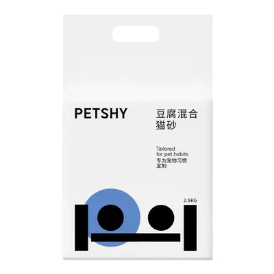 11日10點開始、限15000件、聚劃算百億補貼：PETSHY 混合砂除臭貓砂 2.5kg 可沖廁所