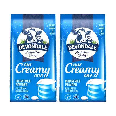 88vip、德運澳洲青少年1kg*2高鈣早餐奶