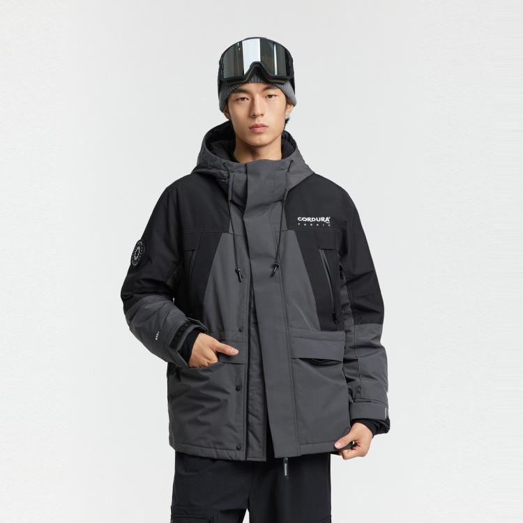 太平鳥(niǎo) 男士戶外工裝羽絨服