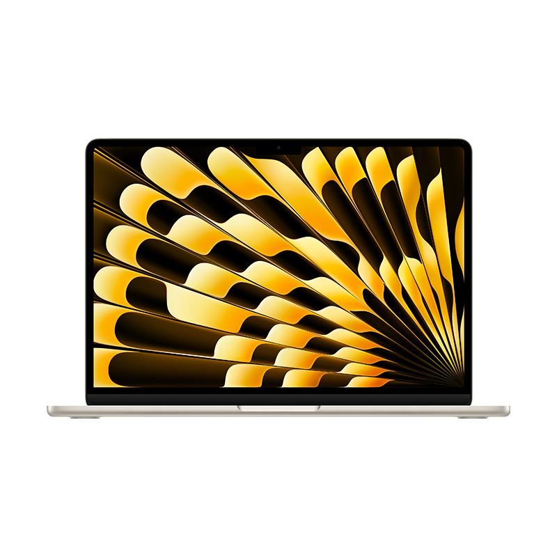 plus：Apple/蘋果【國家補貼】AI筆記本/2025款MacBookAir13英寸M4(10+10核)16G 512G 星光色電腦MW103CH/A