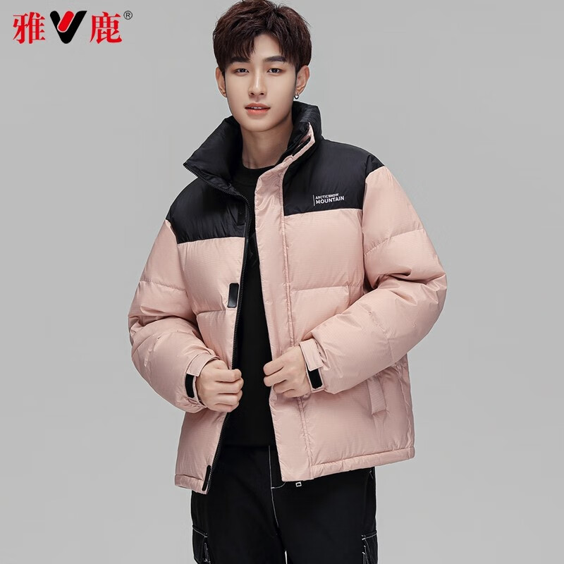 雅鹿 反季清倉！！！冬季時尚短款面包服立領