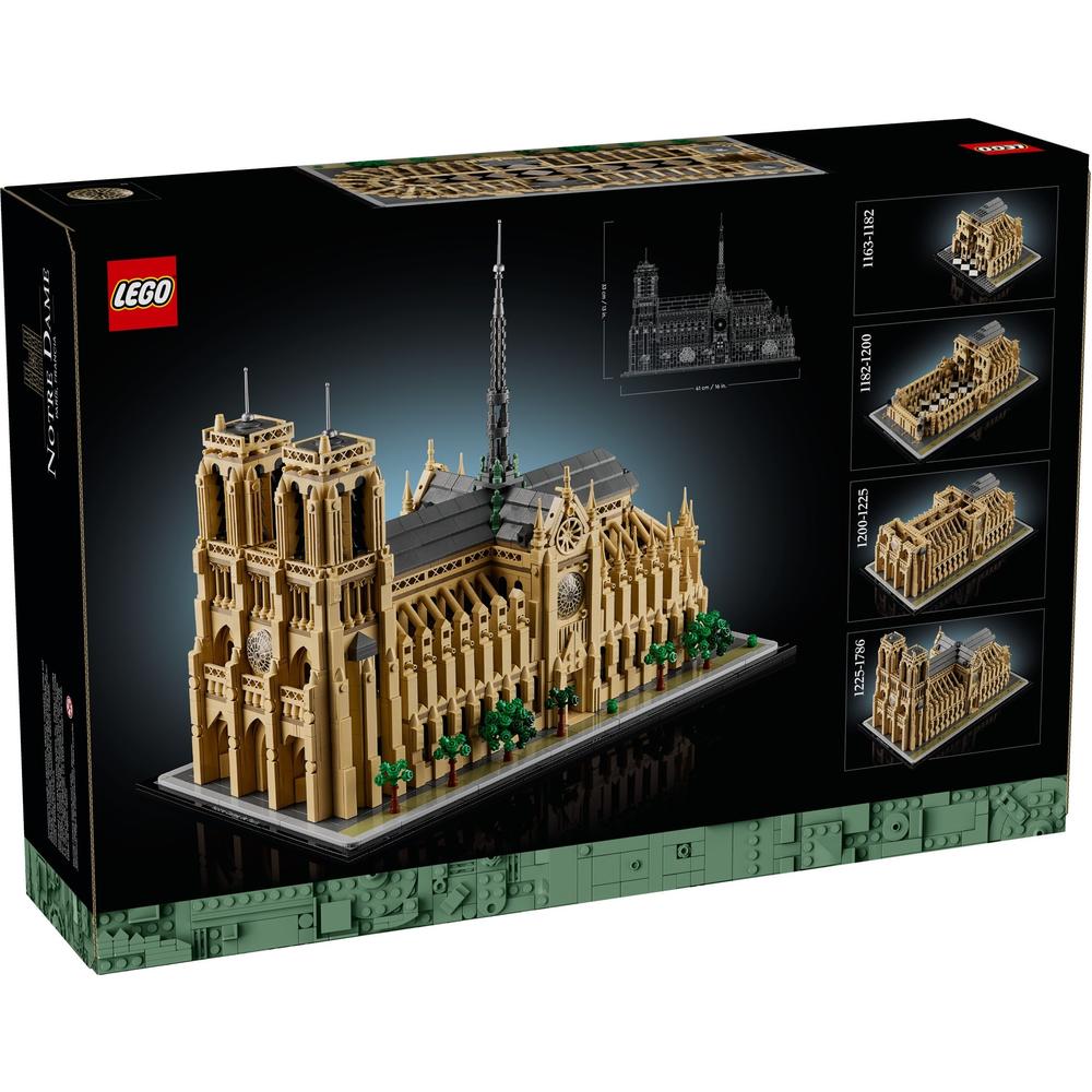 限移動端：LEGO 樂高 Architecture建筑系列 21061 巴黎圣母院