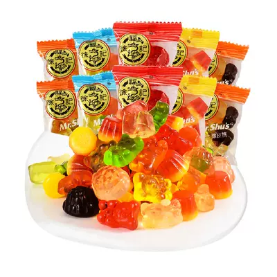 再降價(jià):徐福記 果汁橡皮糖 混合口味500g