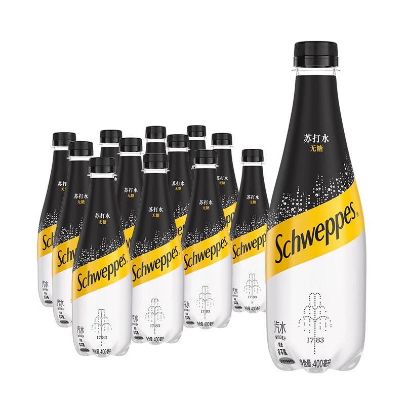 怡泉 無糖 蘇打水400ml*12瓶