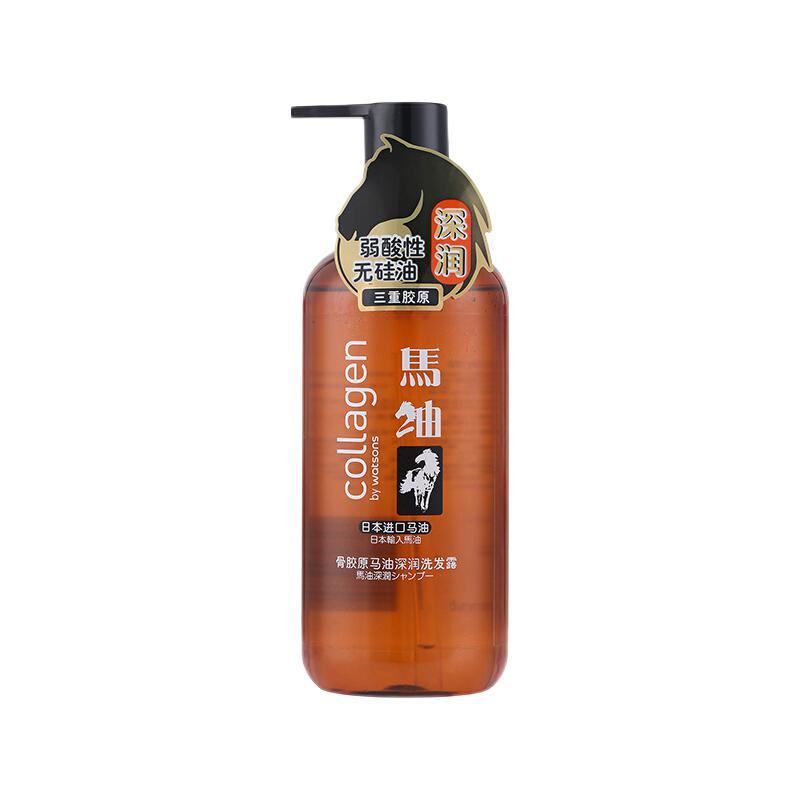 watsons 屈臣氏 骨膠原馬油深潤洗發露 500ml