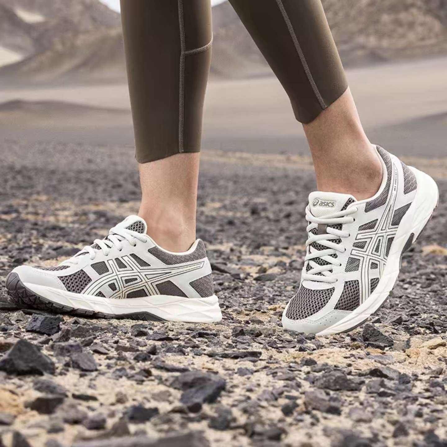 百億補貼：ASICS 亞瑟士GEL-CONTEND 4官方正品男女運動回彈跑鞋*2件